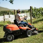 Husqvarna Rider 214TC Rear Discharge and Mulching 37" Mower - Image 6